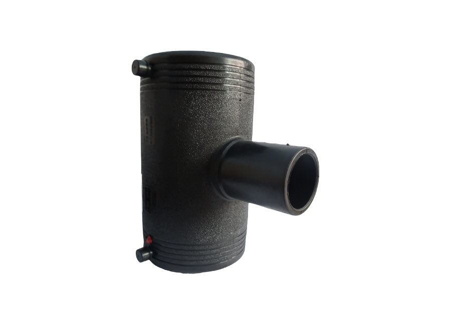 Teu de reducere a electrofuziunii din HDPE Teu de reducere a electrofuziunii din HDPE