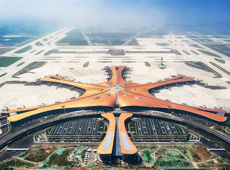 2016 Aeroportul Internațional Beijing Daxing, faza I, construcția conductei de alimentare cu apă